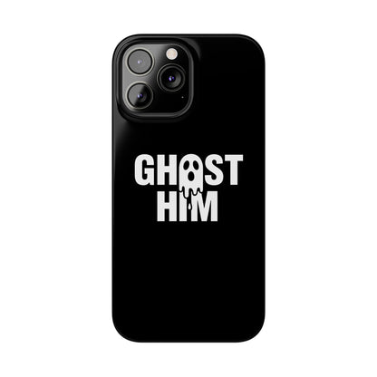 Ghost Him Slim iPhone Case