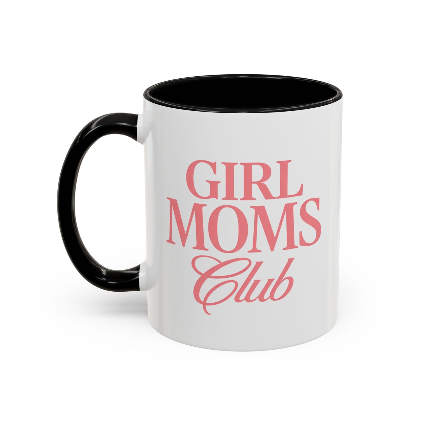 Girl Moms Club Accent Coffee Mug — 11/15oz