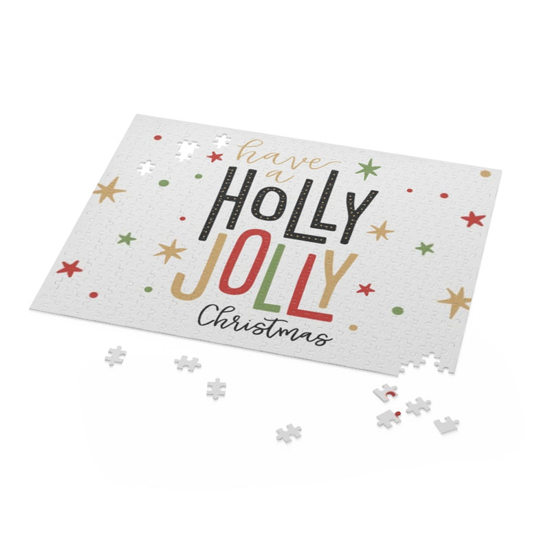 Holly Jolly Christmas Puzzle (120, 252, 500-Piece)