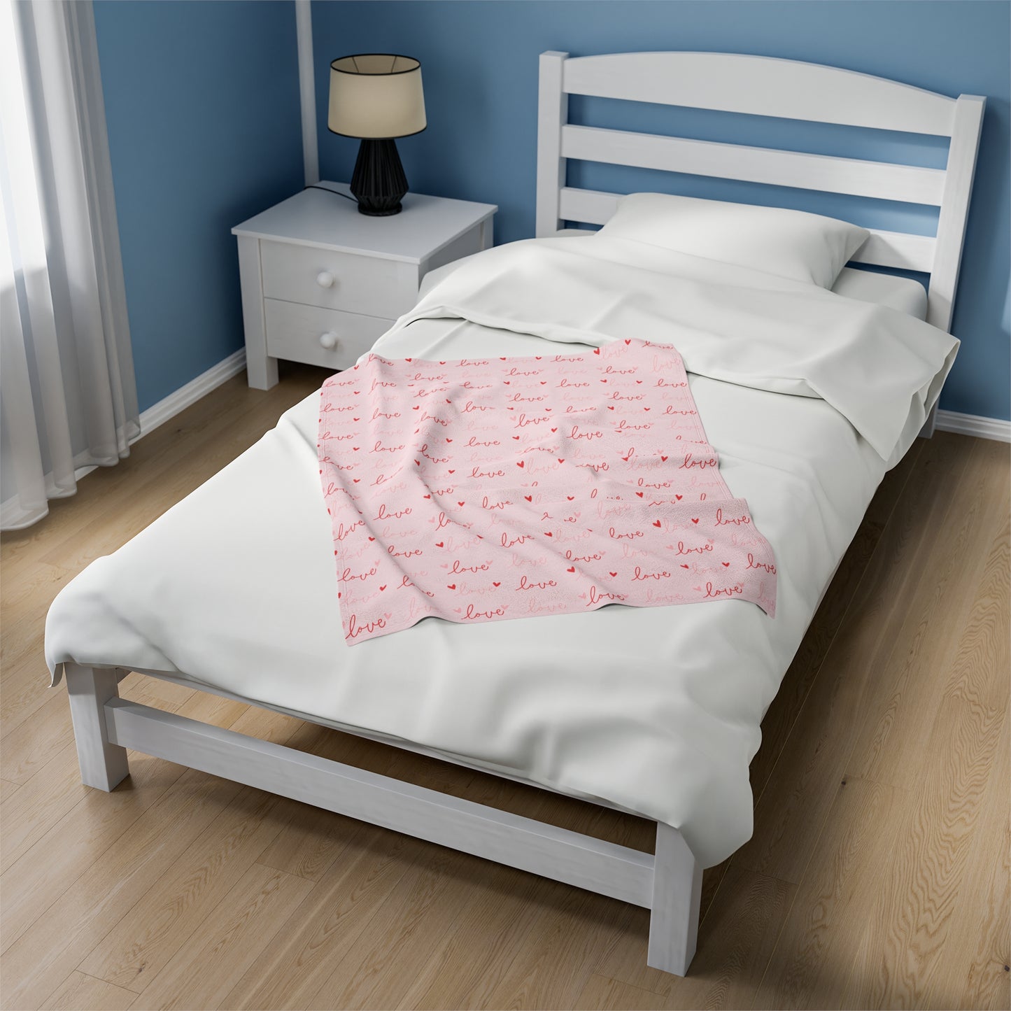 Love Silk Velveteen Plush Blanket
