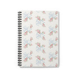 Rosa Beaux Blue Spiral Notebook - Ruled Line