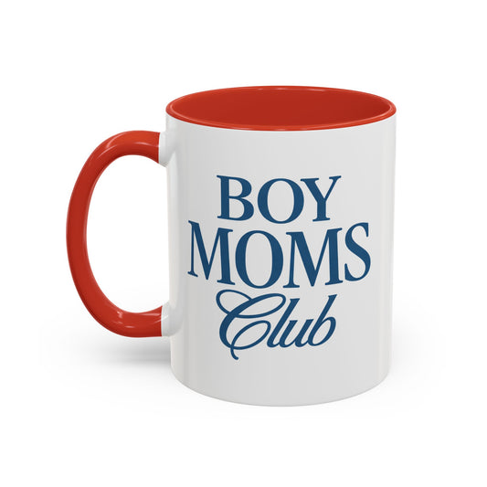 Boy Moms Club Accent Coffee Mug – 11/15oz