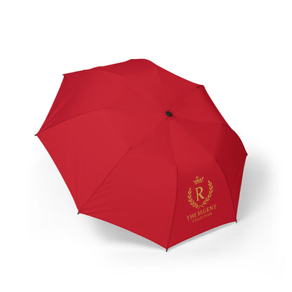 The Regent Collection Semi-Automatic Foldable Luxury Umbrella Red