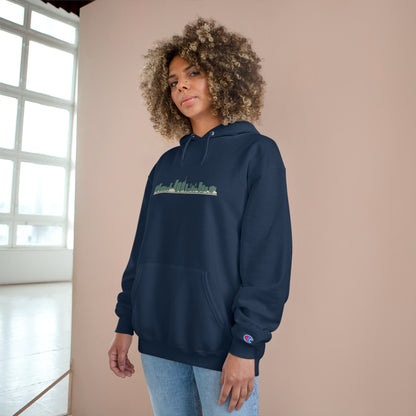 Lagos City Skyline Champion Hoodie