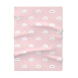 Pink Cloud Soft Fleece Baby Blanket