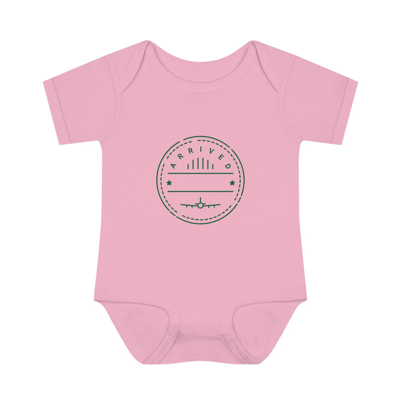 Arrived Stamp Baby Bodysuit