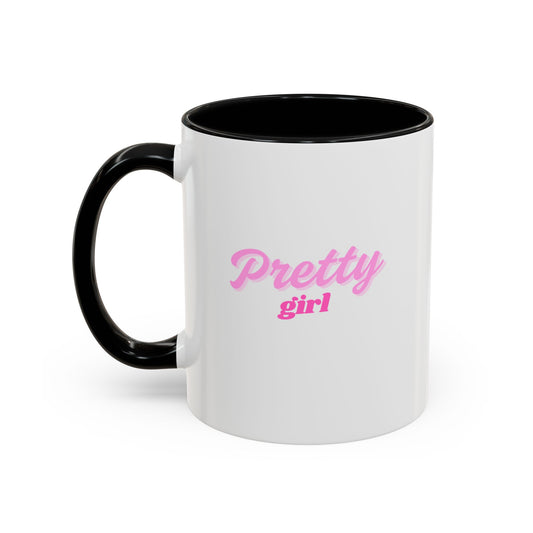 Pretty Girl Accent Coffee Mug