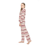 Love Stripes Satin Pajama Set