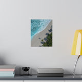 Paradise Cove Matte Canvas, Stretched