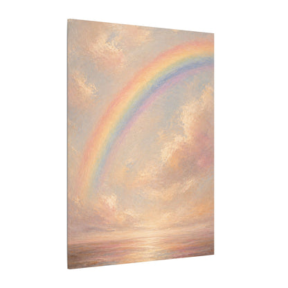 Rainbow Horizon Canvas Print — Matte Stretched Canvas