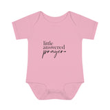 Little Answered Prayer Baby Bodysuit