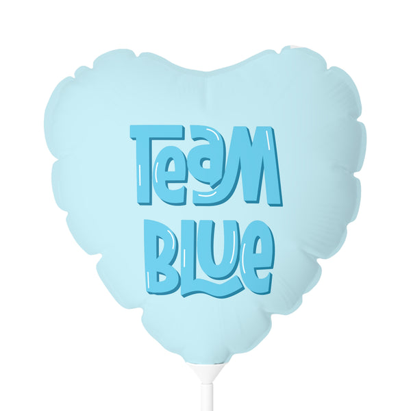 Team Blue Gender Reveal 11" Balloon