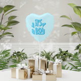 It's a Boy Heart Gender Reveal 11" Balloon