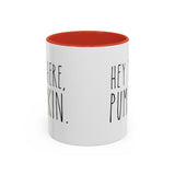 Hey There Pumpkin Accent Coffee Mug (11, 15oz)