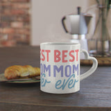 Best Mom Ever Heart-Shaped Mug