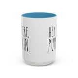 Hey There Pumpkin Accent Coffee Mug (11, 15oz)