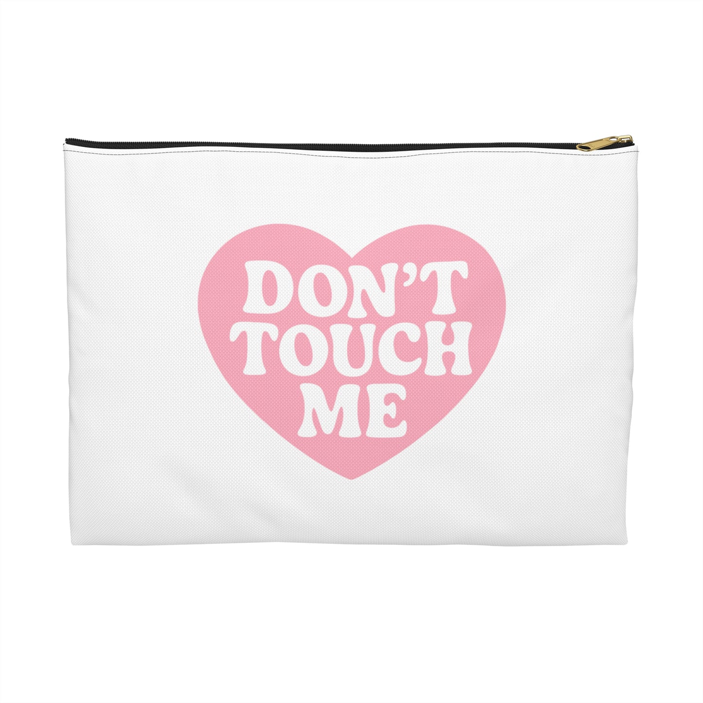 Don't Touch Me Heart Accessory Pouch