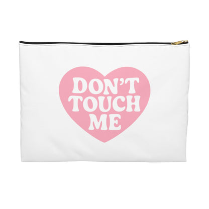 Don't Touch Me Heart Accessory Pouch