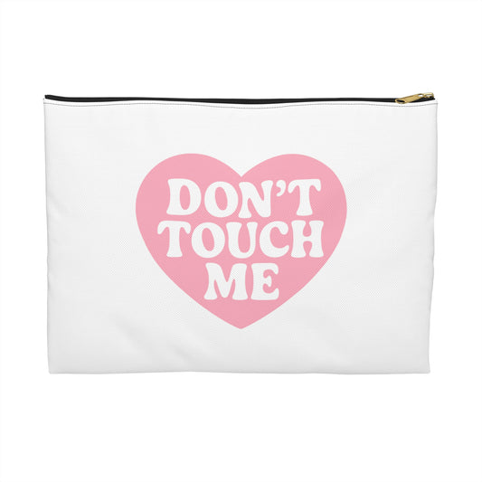 Don't Touch Me Heart Accessory Pouch