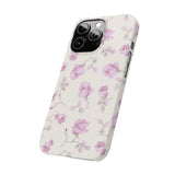 Lavender Rose Slim iPhone Case