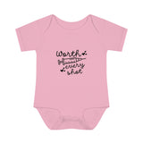 Worth Every Shot IVF Baby Bodysuit