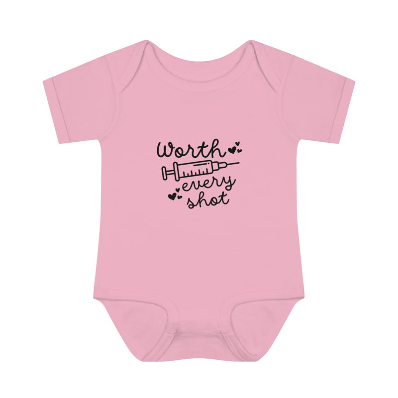 Worth Every Shot IVF Baby Bodysuit