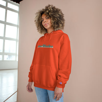 Lagos City Skyline Champion Hoodie