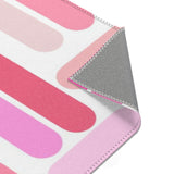 Pink Pillar Area Rug