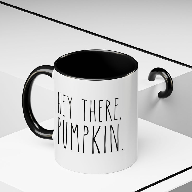 Hey There Pumpkin Accent Coffee Mug (11, 15oz)