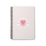 Nurses With Heart Spiral Notebook - Ruled Line
