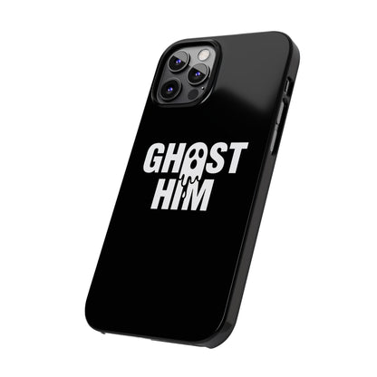 Ghost Him Slim iPhone Case