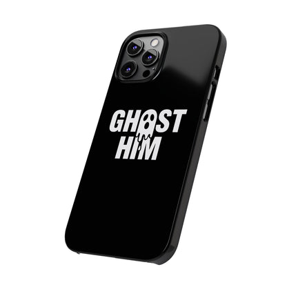 Ghost Him Slim iPhone Case