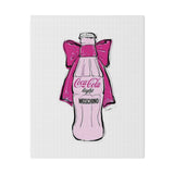 Pink Coke Coquette Matte Canvas, Stretched