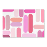 Pink Pillar Area Rug