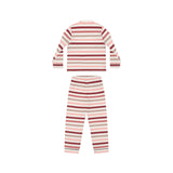 Love Stripes Satin Pajama Set