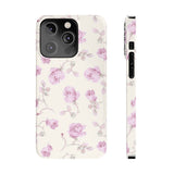 Lavender Rose Slim iPhone Case