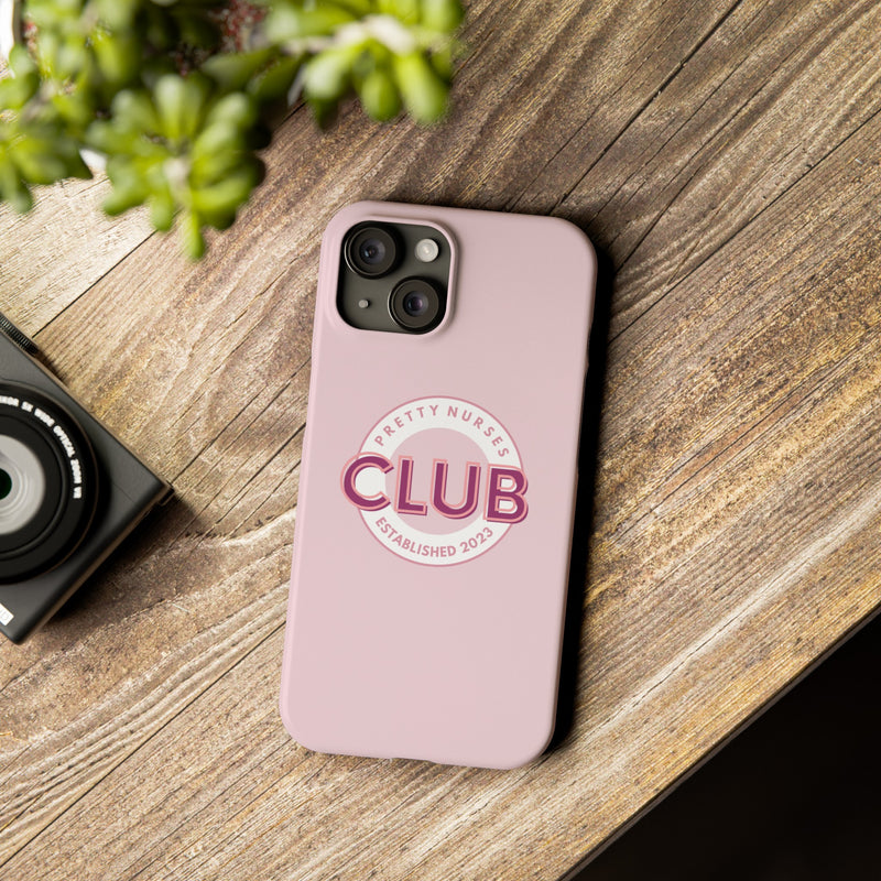 Pretty Nurse Club Est Slim iPhone Case