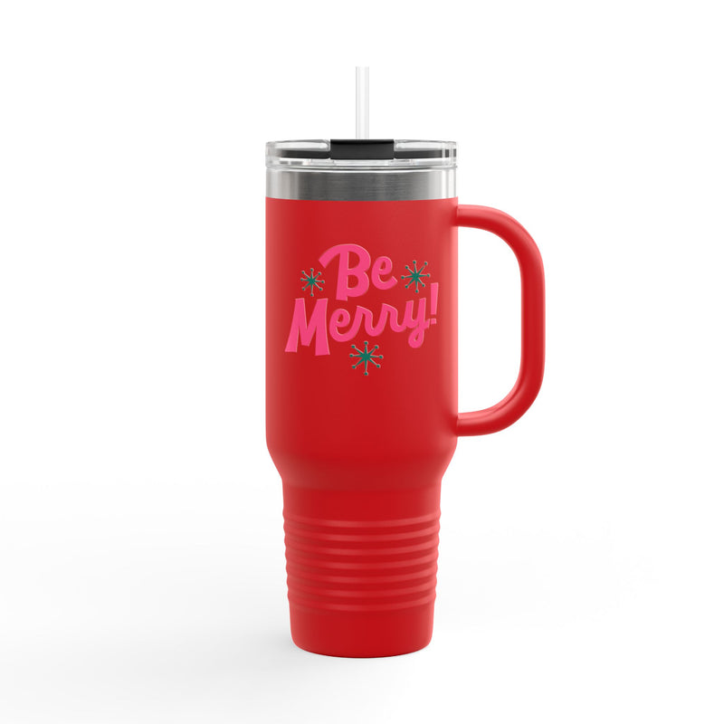 Be Merry Insulated Travel Mug, 40oz