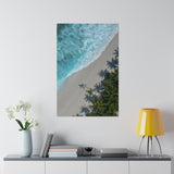 Paradise Cove Matte Canvas, Stretched