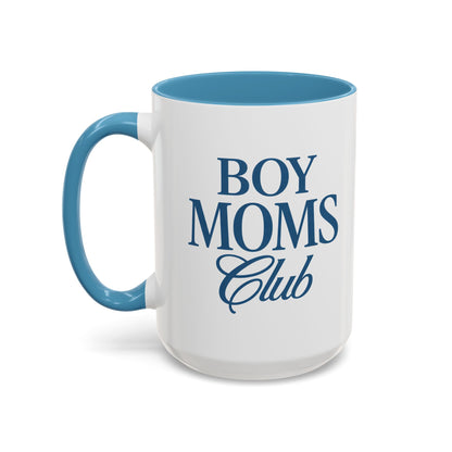 Boy Moms Club Accent Coffee Mug – 11/15oz