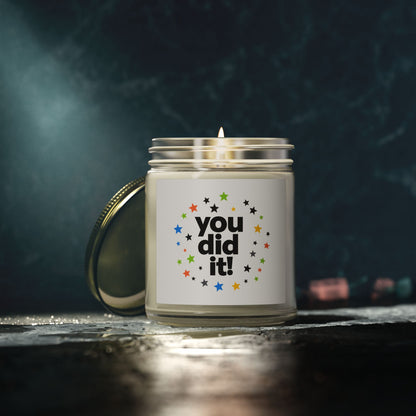 You Did It! Scented Candle (4oz & 9oz)