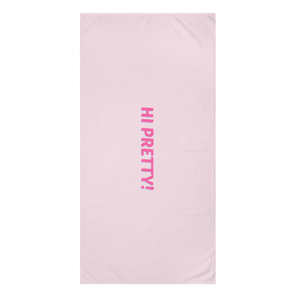 Hi Pretty Mink-Cotton Towel