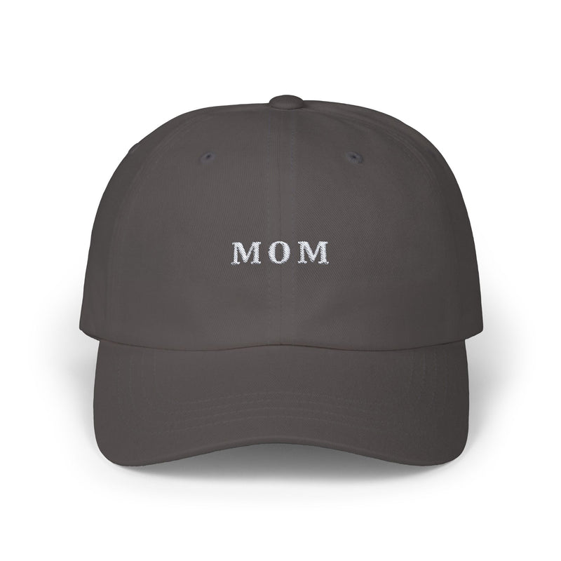 Embroidered Mom Classic Dad Cap