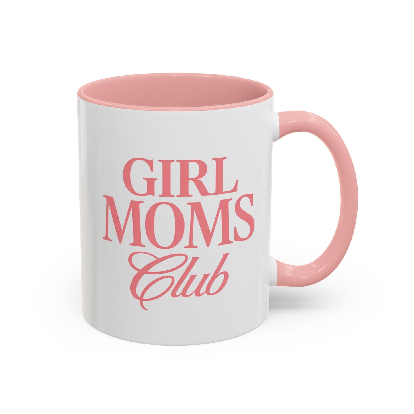 Girl Moms Club Accent Coffee Mug — 11/15oz