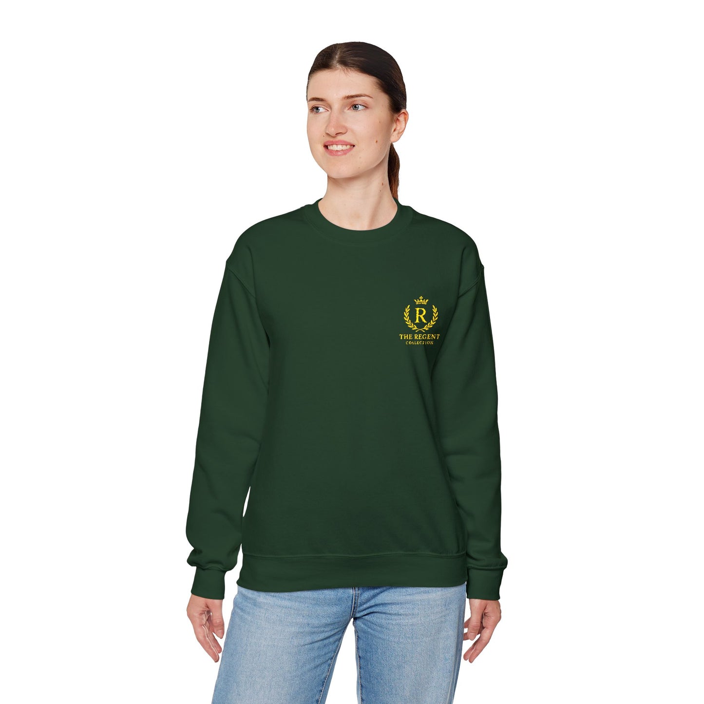 The Regent Collection Embroidered Crewneck Sweatshirt