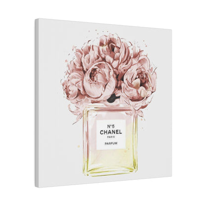 Luxury Fragrance Bouquet Matte Canvas, Stretched