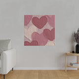 Love in the Air Matte Canvas, Stretched