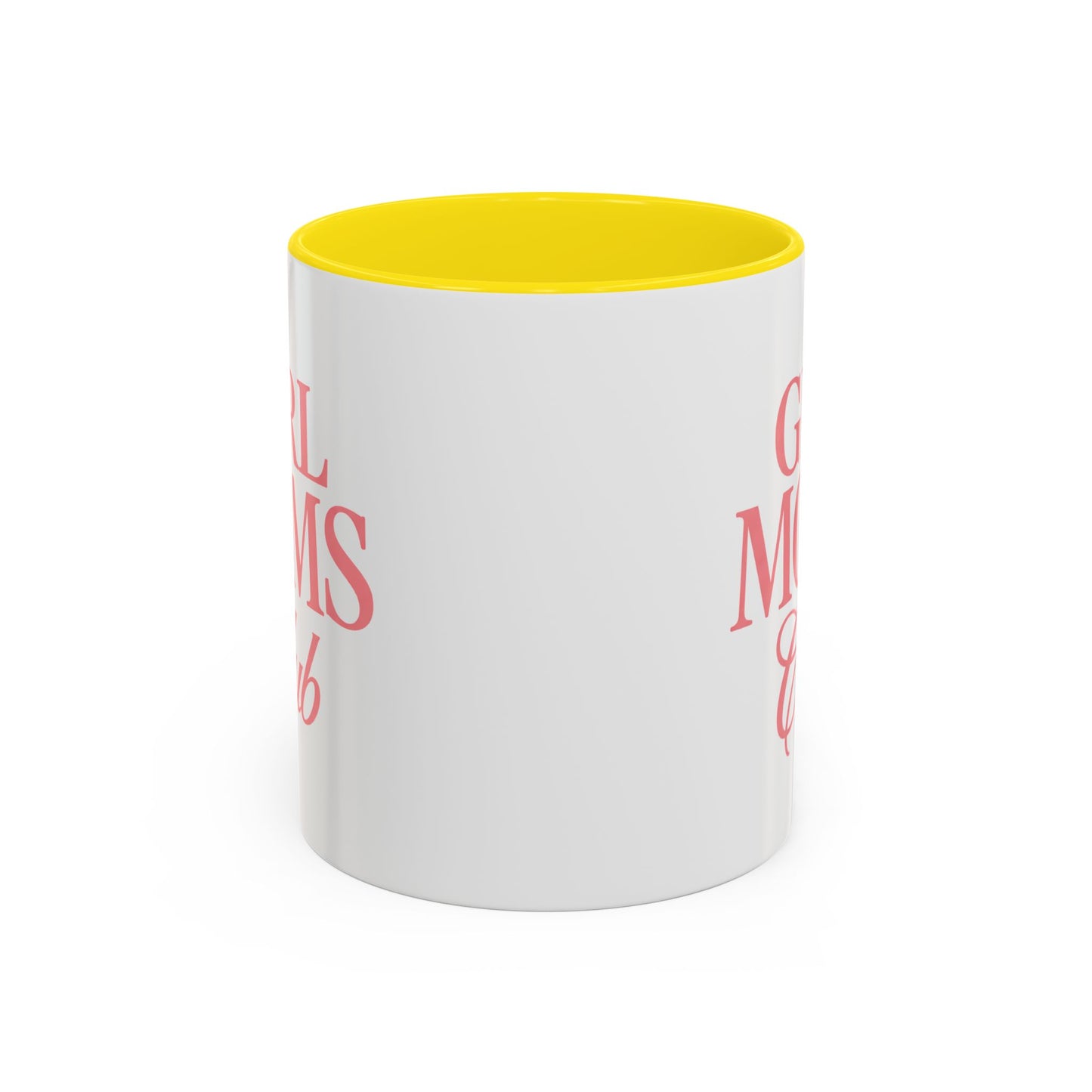 Girl Moms Club Accent Coffee Mug — 11/15oz