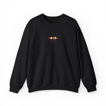 Just a Girl Who Loves Fall Embroidered Crewneck Sweatshirt
