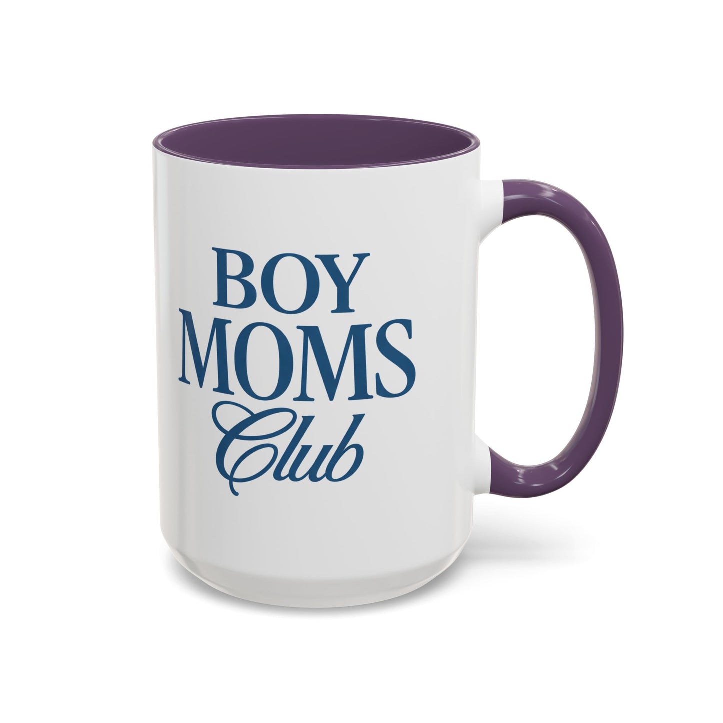 Boy Moms Club Accent Coffee Mug – 11/15oz